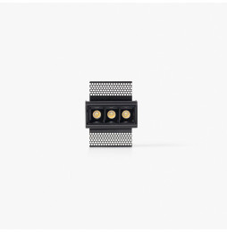FARO - Empotrable TROOP 3x2W TRIMLESS 36° 3000K CRI90 negro