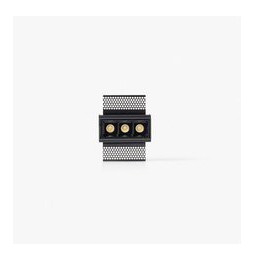 FARO - Empotrable TROOP 3x2W TRIMLESS 15° 4000K CRI90 negro