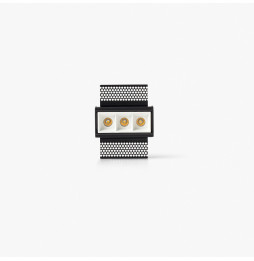 FARO - Empotrable TROOP 3x2W TRIMLESS 48° 3000K CRI90 blanco