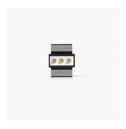 FARO - Empotrable TROOP 3x2W TRIMLESS 48° 3000K CRI90 blanco