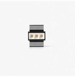 FARO - Empotrable TROOP 3x2W TRIMLESS 15° 3000K CRI90 blanco