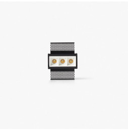FARO - Empotrable TROOP 3x2W TRIMLESS 48° 2700K CRI90 blanco