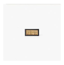 FARO - Empotrable TROOP 3x2W 15° 3000K CRI90 negro / oro
