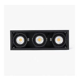 FARO - Empotrable COLIN-3 LED FOOD 72-108W BREAD 56° negro