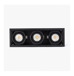 FARO - Empotrable COLIN-3 LED FOOD 72-108W MEAT 20° negro