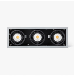FARO - Empotrable COLIN-3 LED FOOD 72-108W MEAT 20° gris