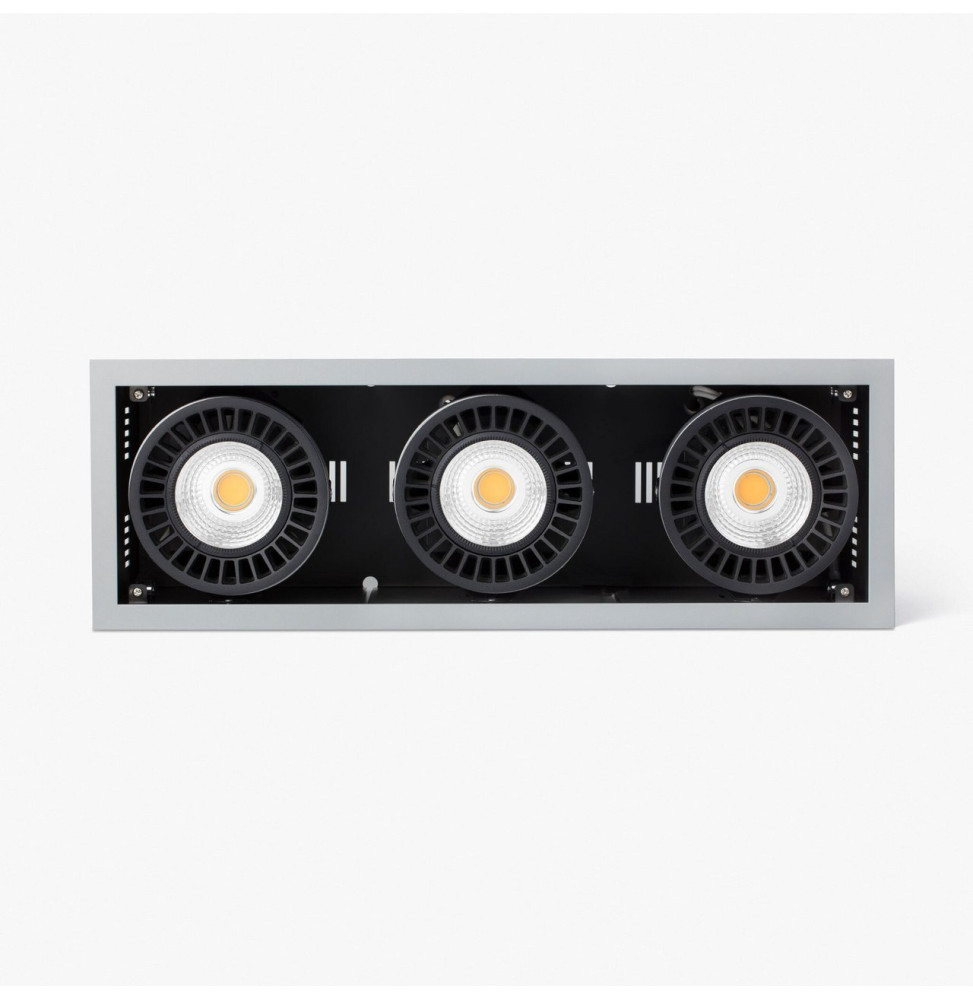 FARO - Empotrable COLIN-3 LED FOOD 72-108W MEAT 20° gris