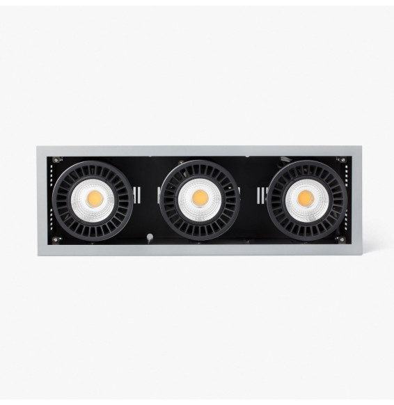 FARO - Empotrable COLIN-3 LED FOOD 72-108W MEAT 20° gris