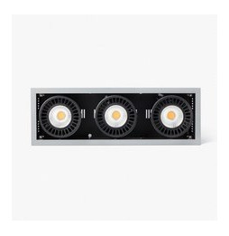 FARO - Empotrable COLIN-3 LED FOOD 72-108W MEAT 20° gris