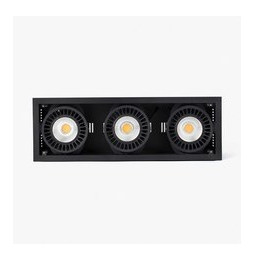 FARO - Empotrable COLIN-3 LED FOOD 72-108W MEAT 56° negro