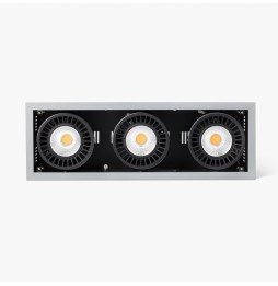 FARO - Empotrable COLIN-3 LED FOOD 72-108W BREAD 56° gris