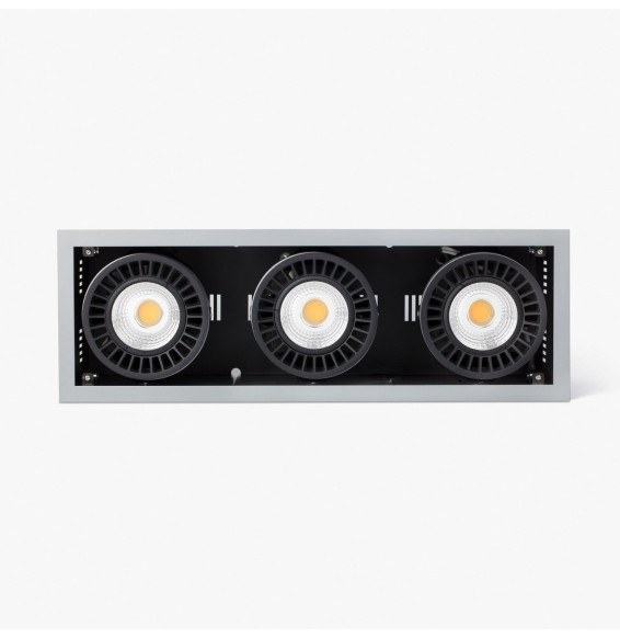 FARO - Empotrable COLIN-3 LED FOOD 72-108W MEAT 56° gris