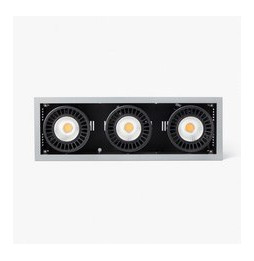 FARO - Empotrable COLIN-3 LED FOOD 72-108W MEAT 56° gris
