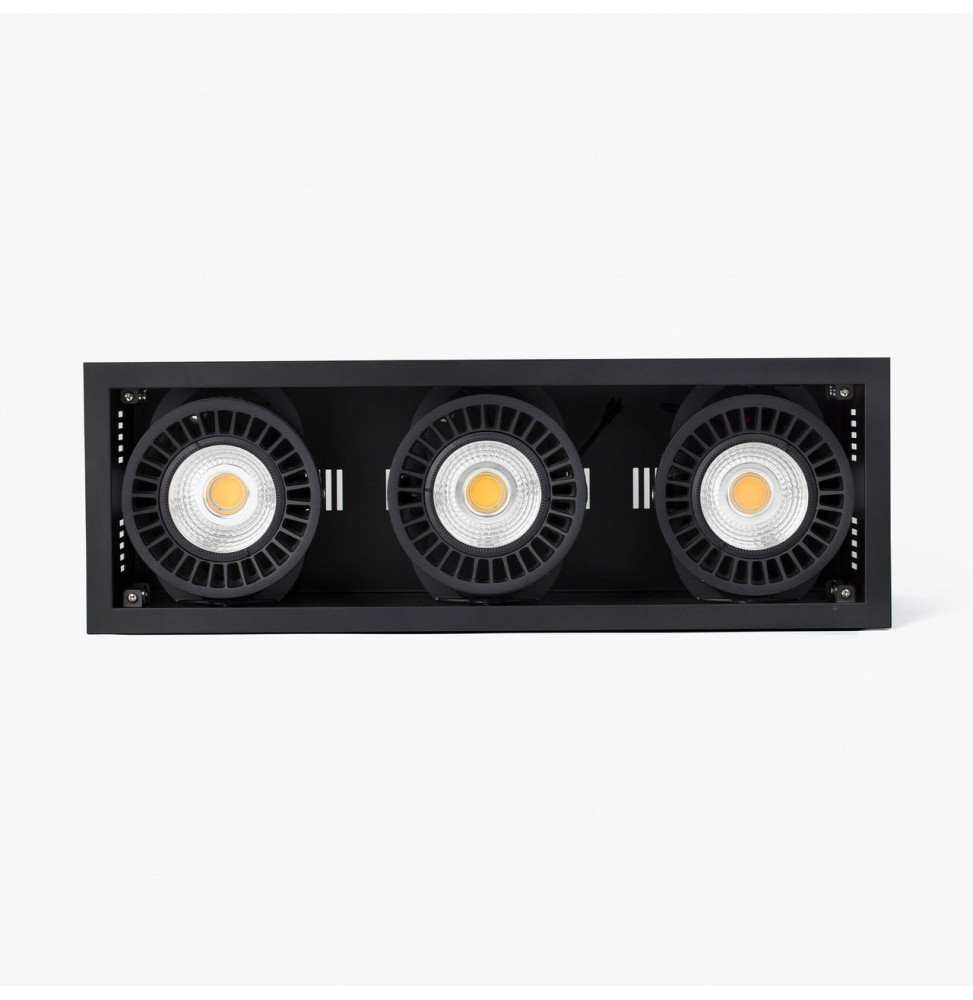 FARO - Empotrable COLIN-3 LED FOOD 72-108W BREAD 20° negro