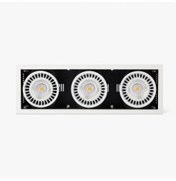 FARO - Empotrable COLIN-3 LED FOOD 72-108W MEAT 20° blanco
