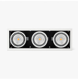 FARO - Empotrable COLIN-3 LED FOOD 72-108W BREAD 56° blanco