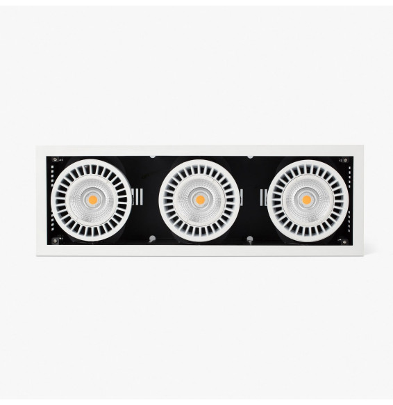 FARO - Empotrable COLIN-3 LED FOOD 72-108W BREAD 56° blanco