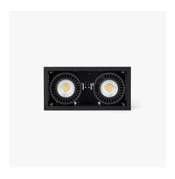 FARO - Empotrable COLIN-2 LED FOOD 48-72W MEAT 56° negro
