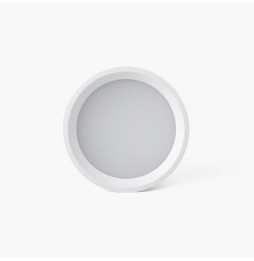 Luminaria empotrable CROC 19W diámetro 180 90° 4000K CRI90 DALI blanco