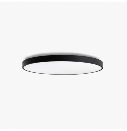 FARO - Luminaria DOMIO diámetro 800 78W prismático 3000K CRI80 negro