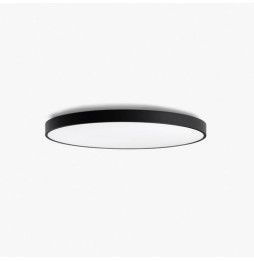 FARO - Luminaria DOMIO diámetro 800 78W opal 4000K CRI80 negro