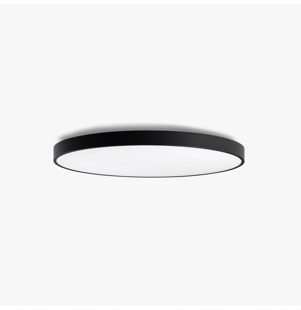FARO - Luminaria DOMIO diámetro 800 78W opal 3000K CRI80 DALI negro