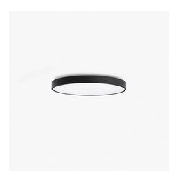 FARO - Luminaria DOMIO diámetro 600 43W prismático 3000K CRI80 DALI negro