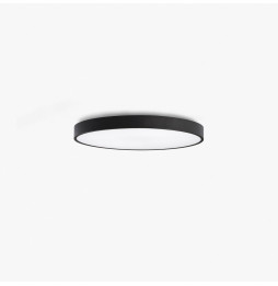 FARO - Luminaria DOMIO diámetro 600 43W opal 3000K CRI80 CASAMBI negro