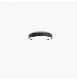 FARO - Luminaria DOMIO diámetro 400 36W opal 3000K CRI80 negro