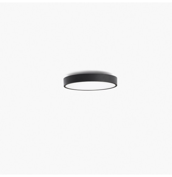 FARO - Luminaria DOMIO diámetro 400 36W opal 3000K CRI80 DALI negro