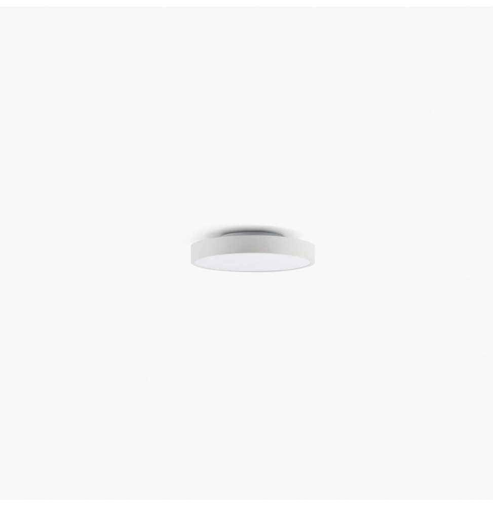 FARO - Luminaria DOMIO diámetro 400 36W prismático 3000K CRI80 blanco