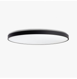 FARO - Luminaria DOMIO diámetro 1000 95W prismático 4000K CRI80 DALI negro