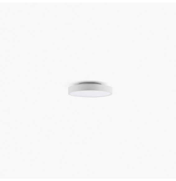 FARO - Luminaria DOMIO diámetro 400 36W opal 3000K CRI80 DALI blanco