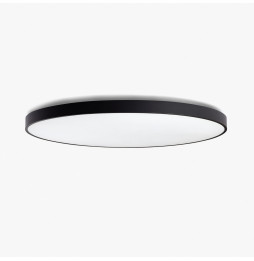 FARO - Luminaria DOMIO diámetro 1000 95W prismático 3000K CRI80 DALI negro