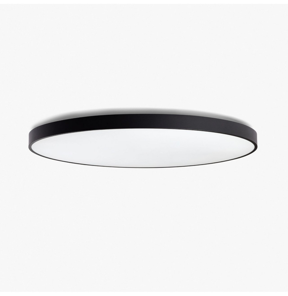 FARO - Luminaria DOMIO diámetro 1000 95W prismático 4000K CRI80 CASAMBI negro