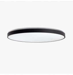 FARO - Luminaria DOMIO diámetro 1000 95W prismático 4000K CRI80 negro