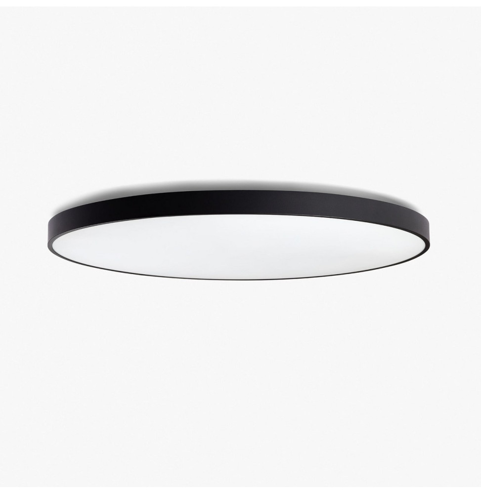 FARO - Luminaria DOMIO diámetro 1000 95W prismático 4000K CRI80 negro