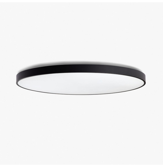 FARO - Luminaria DOMIO diámetro 1000 95W prismático 4000K CRI80 negro