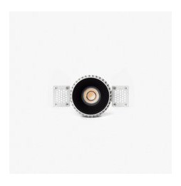 FARO - Downlight TULIPA simétrica TRIM 7W NG 55° 4000K CRI90 TRIAC negro