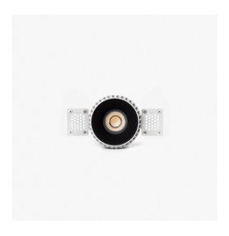 FARO - Downlight TULIPA simétrica TRIM 7W NG 36° 4000K CRI90 TRIAC negro