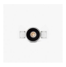 FARO - Downlight TULIPA simétrica TRIM 7W NG 36° 3000K CRI90 TRIAC negro