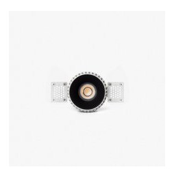 FARO - Downlight TULIPA simétrica TRIM 7W NG 36° 2700K CRI90 TRIAC negro