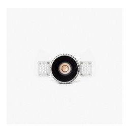 FARO - Downlight TULIPA simétrica TRIM 7W NG 15° 4000K CRI90 DALI negro