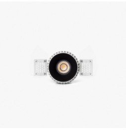 FARO - Downlight TULIPA simétrica TRIM 7W NG 15° 3000K CRI90 TRIAC negro