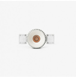 FARO - Downlight TULIPA simétrica TRIM 7W 55° 3000K CRI90 CASAMBI blanco