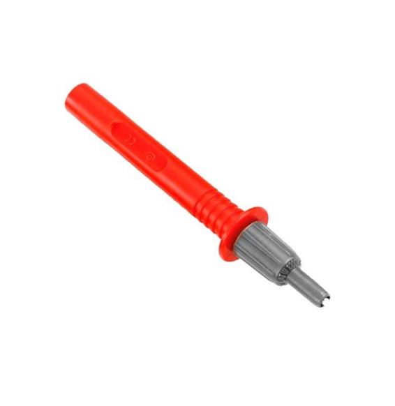 HT-INSTRUMENTS - Punta prueba seguridad conector 4mm punta gruesa roja