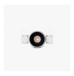 FARO - Downlight TULIPA simétrica TRIM 10W NG 55° 3000K CRI90 TRIAC negro