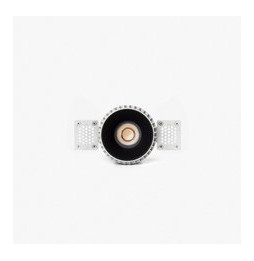 FARO - Downlight TULIPA simétrica TRIM 10W NG 55° 3000K CRI90 CASAMBI negro