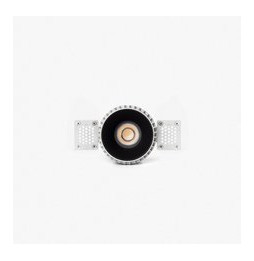 FARO - Downlight TULIPA simétrica TRIM 10W NG 55° 2700K CRI90 DALI negro
