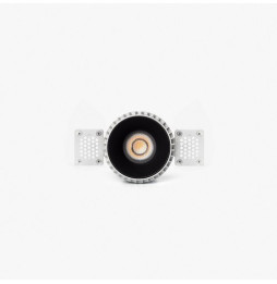FARO - Downlight TULIPA simétrica TRIM 10W NG 24° 3000K CRI90 TRIAC negro